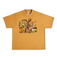 Peanut Butter Fall Rabbit Urban Heavy Tee - LillyAllenDesigns