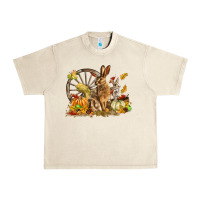 Sandshell Fall Rabbit Urban Heavy Tee - LillyAllenDesigns