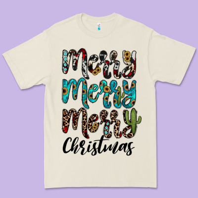Merry Christmas Premium Tee Designed By Jahusdesignshop