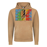 Vintage Camel autism mom lightning bolt Vintage Hoodie - LillyAllenDesigns