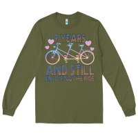 9 Years And Still Enjoying The Ride Long Sleeve Tee | Teevron