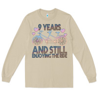 Mushroom 9 Years And Still Enjoying The Ride Long Sleeve Tee - Bettercallsaul