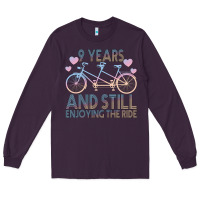 Plum 9 Years And Still Enjoying The Ride Long Sleeve Tee - Bettercallsaul