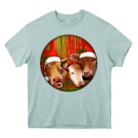 Arona Christmas Cow, Heavy Core Tee - Jasminsmagicworld
