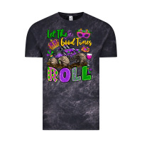 Cloud Black let the good times roll with mardi gras monster tr Vintage Tee - LillyAllenDesigns