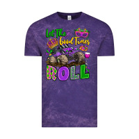 Cloud Purple let the good times roll with mardi gras monster tr Vintage Tee - LillyAllenDesigns