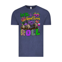 Vintage Denim let the good times roll with mardi gras monster tr Vintage Tee - LillyAllenDesigns
