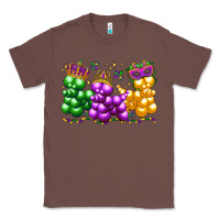 Chestnut mardi gras bead dogs Classic Tee - LillyAllenDesigns