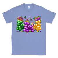 Colony Blue mardi gras bead dogs Classic Tee - LillyAllenDesigns