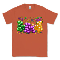 Copper mardi gras bead dogs Classic Tee - LillyAllenDesigns
