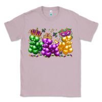 Lilac mardi gras bead dogs Classic Tee - LillyAllenDesigns
