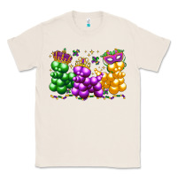 Natural mardi gras bead dogs Classic Tee - LillyAllenDesigns