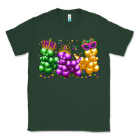 Sports Green mardi gras bead dogs Classic Tee - LillyAllenDesigns