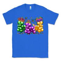 True Royal mardi gras bead dogs Classic Tee - LillyAllenDesigns