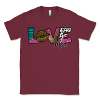 Burgundy Love More Classic Tee - SublimationCraftShop