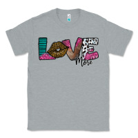 Heather Grey Love More Classic Tee - SublimationCraftShop