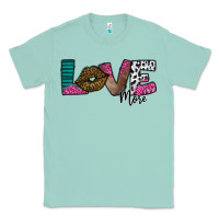 Seafoam Love More Classic Tee - SublimationCraftShop