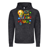 Vintage Black let your light shine Vintage Hoodie - LillyAllenDesigns
