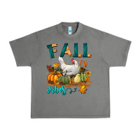 Tornado Fall Vibes Chicken Urban Heavy Tee - LillyAllenDesigns
