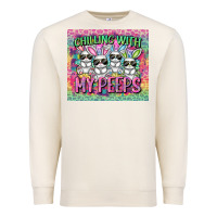 Sandshell chilling with my peeps Premium Sweatshirt - FaDigitalArtStudio