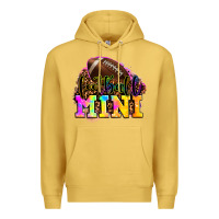 Antique Gold football mini Premium Hoodie - OliviaCreatesArt
