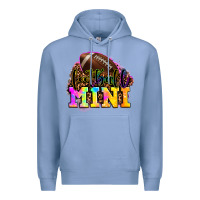 Colony Blue football mini Premium Hoodie - OliviaCreatesArt