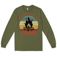 Army Green Master Of The Camfire Long Sleeve Tee - Bettercallsaul