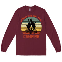 Burgundy Master Of The Camfire Long Sleeve Tee - Bettercallsaul