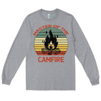 Heather Grey Master Of The Camfire Long Sleeve Tee - Bettercallsaul
