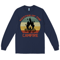 Navy Master Of The Camfire Long Sleeve Tee - Bettercallsaul