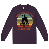 Plum Master Of The Camfire Long Sleeve Tee - Bettercallsaul