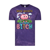 Cloud Purple your anxiety is a lying bitch Vintage Tee - LillyAllenDesigns