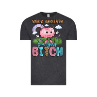 Vintage Black your anxiety is a lying bitch Vintage Tee - LillyAllenDesigns