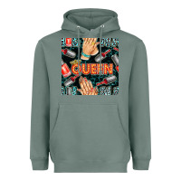 Sage nail queen hand and polish with lights and leopard seamless pattern bb Heavyweight Hoodie - BundleAndBundleShop