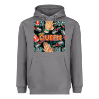 Storm nail queen hand and polish with lights and leopard seamless pattern bb Heavyweight Hoodie - BundleAndBundleShop