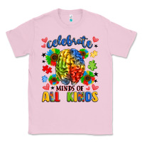Bubblegum Pink celebrate neurodiversity Classic Tee - LillyAllenDesigns