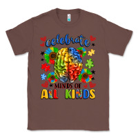 Chestnut celebrate neurodiversity Classic Tee - LillyAllenDesigns