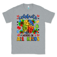 Heather Grey celebrate neurodiversity Classic Tee - LillyAllenDesigns