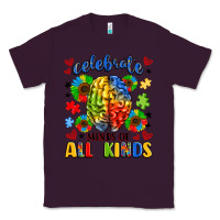 Plum celebrate neurodiversity Classic Tee - LillyAllenDesigns