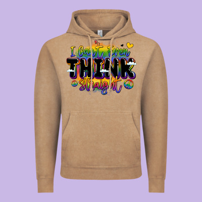 Pride And Identity Expression Vintage Hoodie Designed By Lillyallendesigns