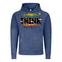 Vintage Denim pride and identity expression Vintage Hoodie - LillyAllenDesigns