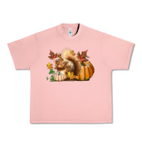Salmon Fall Squirrel Urban Heavy Tee - LillyAllenDesigns