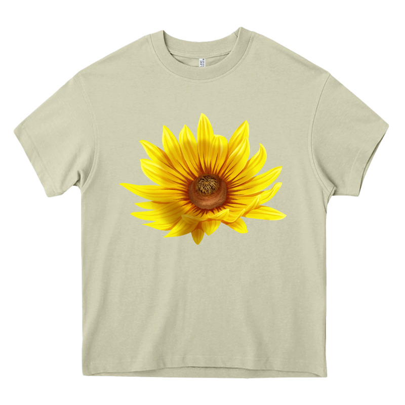 Maximillian Perennial Sunflower Heavy Core Tee by LillyAllenDesigns | Teevron