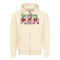 Sandshell Happy Easter Bunny Mom Zipper Hoodie - CowGirlArtShop