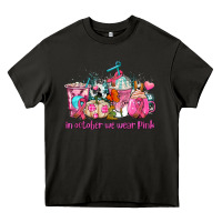 Asphalt western cancer  in october we wear pink coffee cups with ribbons Heavy Core Tee - AdoDesignShop