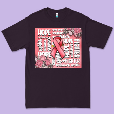 Cancer Words Premium Tee Designed By Maliassmallbusiness