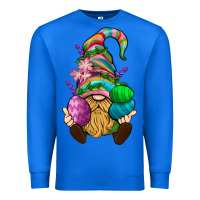True Royal Easter Holding Eggs Gnome Premium Sweatshirt - BundleAndBundleShop