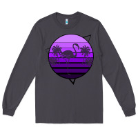Smoke Flamingo Palm Long Sleeve Tee - Bettercallsaul