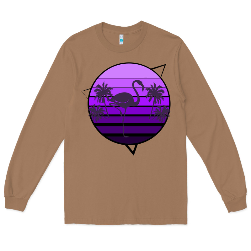 Flamingo Palm Long Sleeve Tee by Bettercallsaul | Teevron
