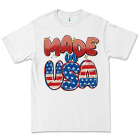 White made in usa Premium Tee - MaliasSmallBusiness